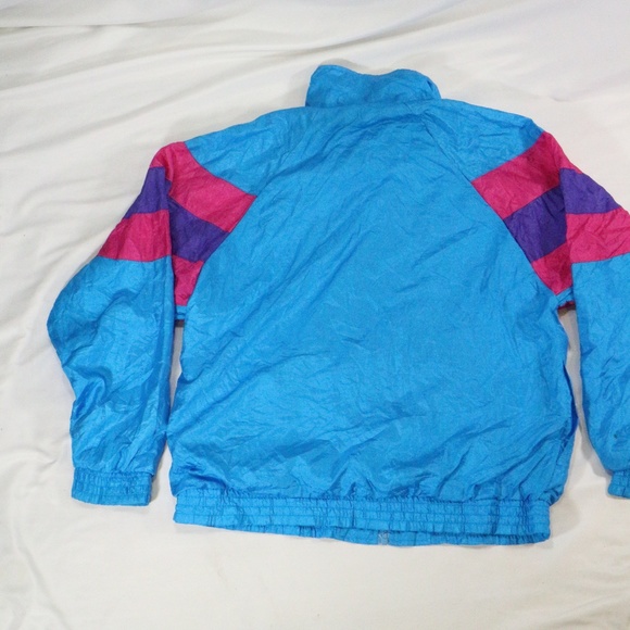 VTG Longstreet Missy 80s Multicolor Track Jacket - Picture 4 of 8